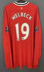 Camiseta de WELBECK Manga Larga del Manchester United 2013-2014